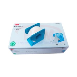 3M Micropore 1 inch - Plester Putih - Surgical Tape