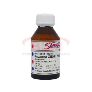 INDO REAGENT Asam Alkohol 3% / Pewarna Ziehl Neelsen R2 100ml