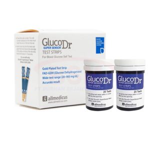Strip Gluco Dr Super Sensor isi 50 Test Strip Glucose