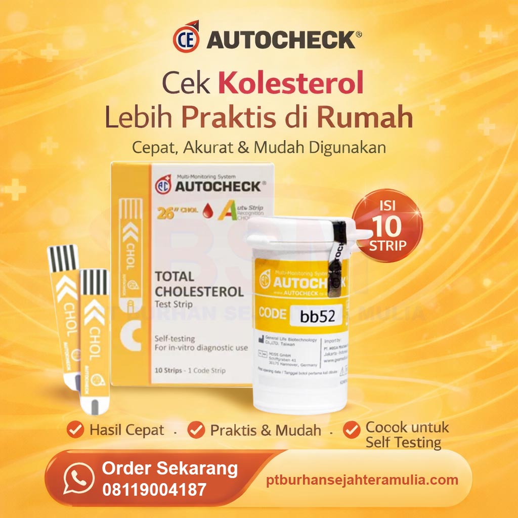 Autocheck Total Cholesterol Stik 10T