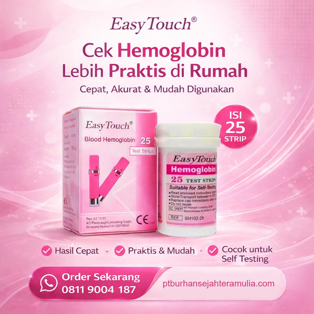 easy touch hemoglobin 25 t