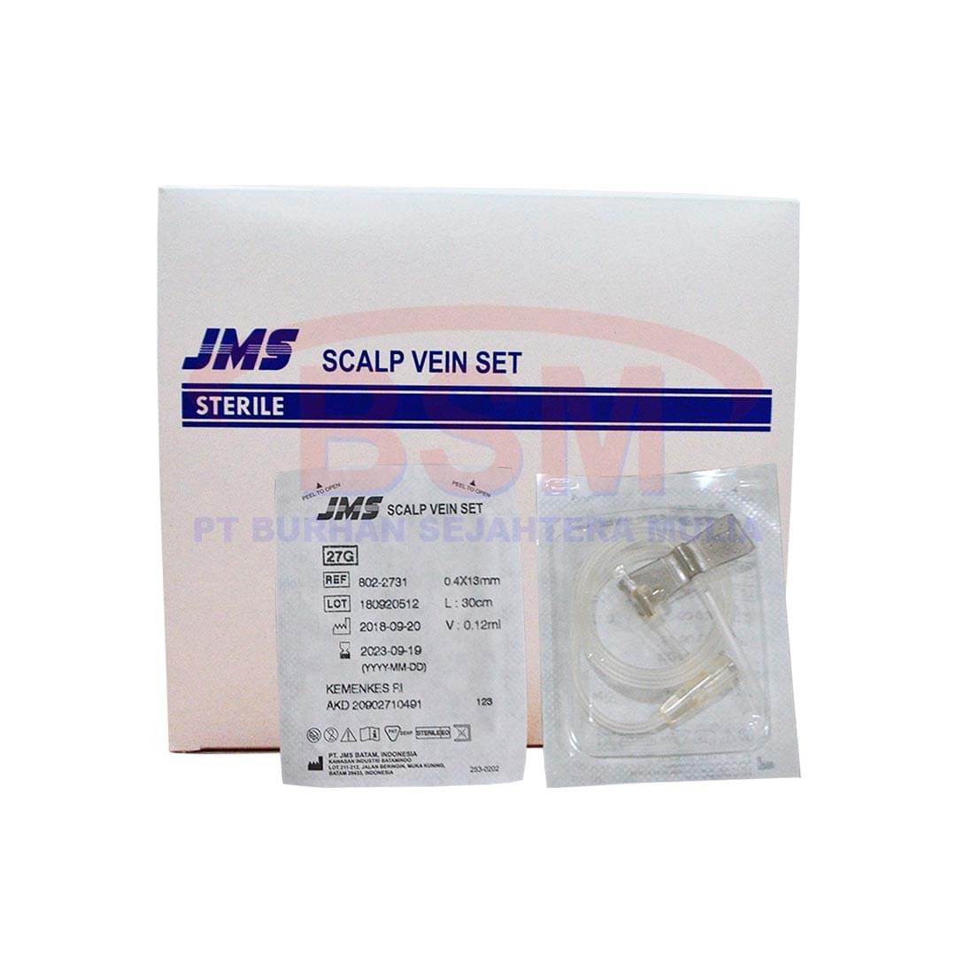 JMS Wing Needle Scalp Vein Set No 27G